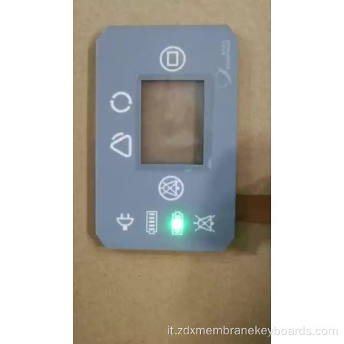 Interruttore a membrana LED personalizzato con funzione impermeabile
